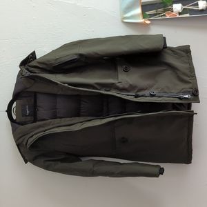 Copperose Hooded Puffer Jacker